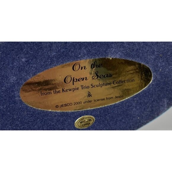 Vtg‎ Lot of 2 Kewpie Trio Figurines "The Spirit Of Kewpies" & Nautical Sailboat - Picture 8 of 8